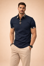 Tanner | Stylish Polo Shirt with Contrast Collar 2