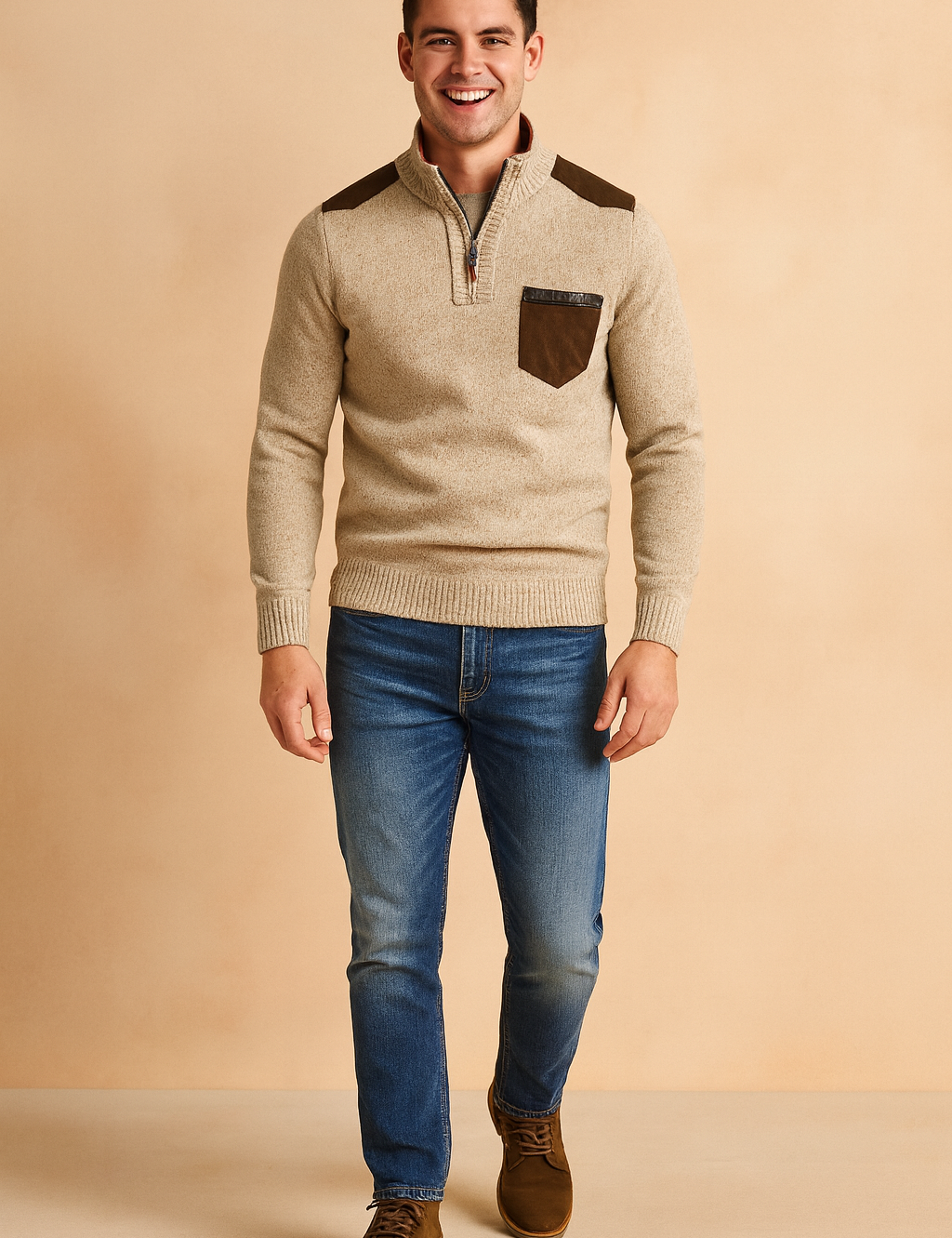 Teodor | Zipper Turtleneck for Modern Men 0