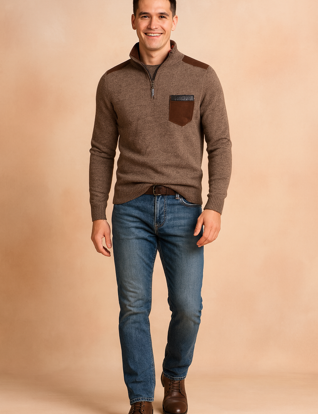 Teodor | Zipper Turtleneck for Modern Men 2