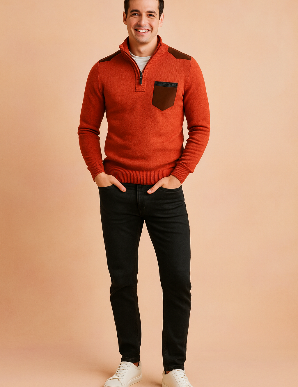 Teodor | Zipper Turtleneck for Modern Men 4