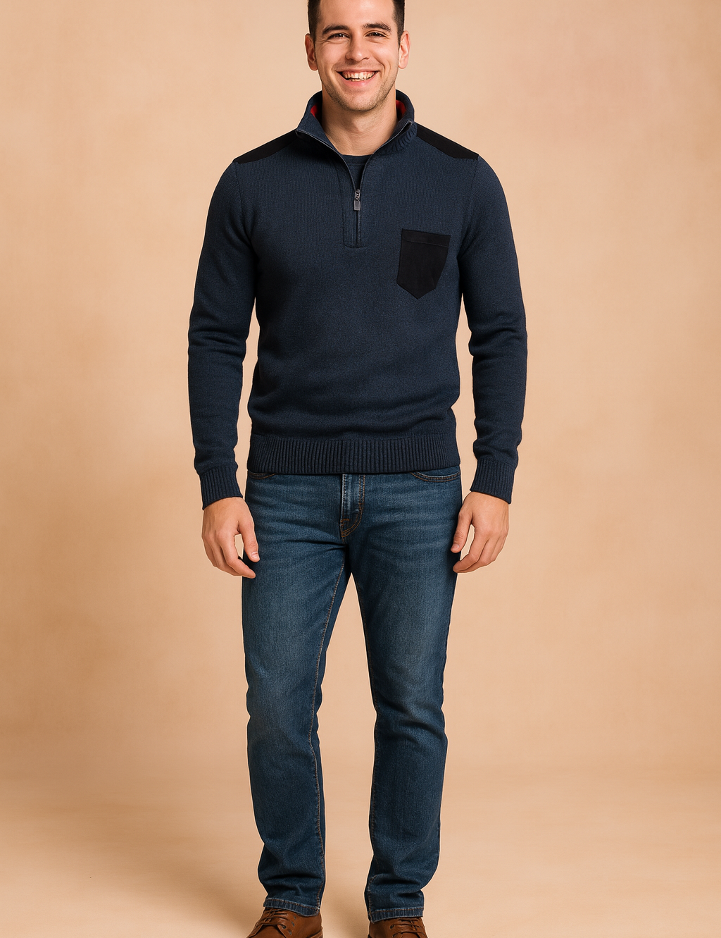 Teodor | Zipper Turtleneck for Modern Men 5