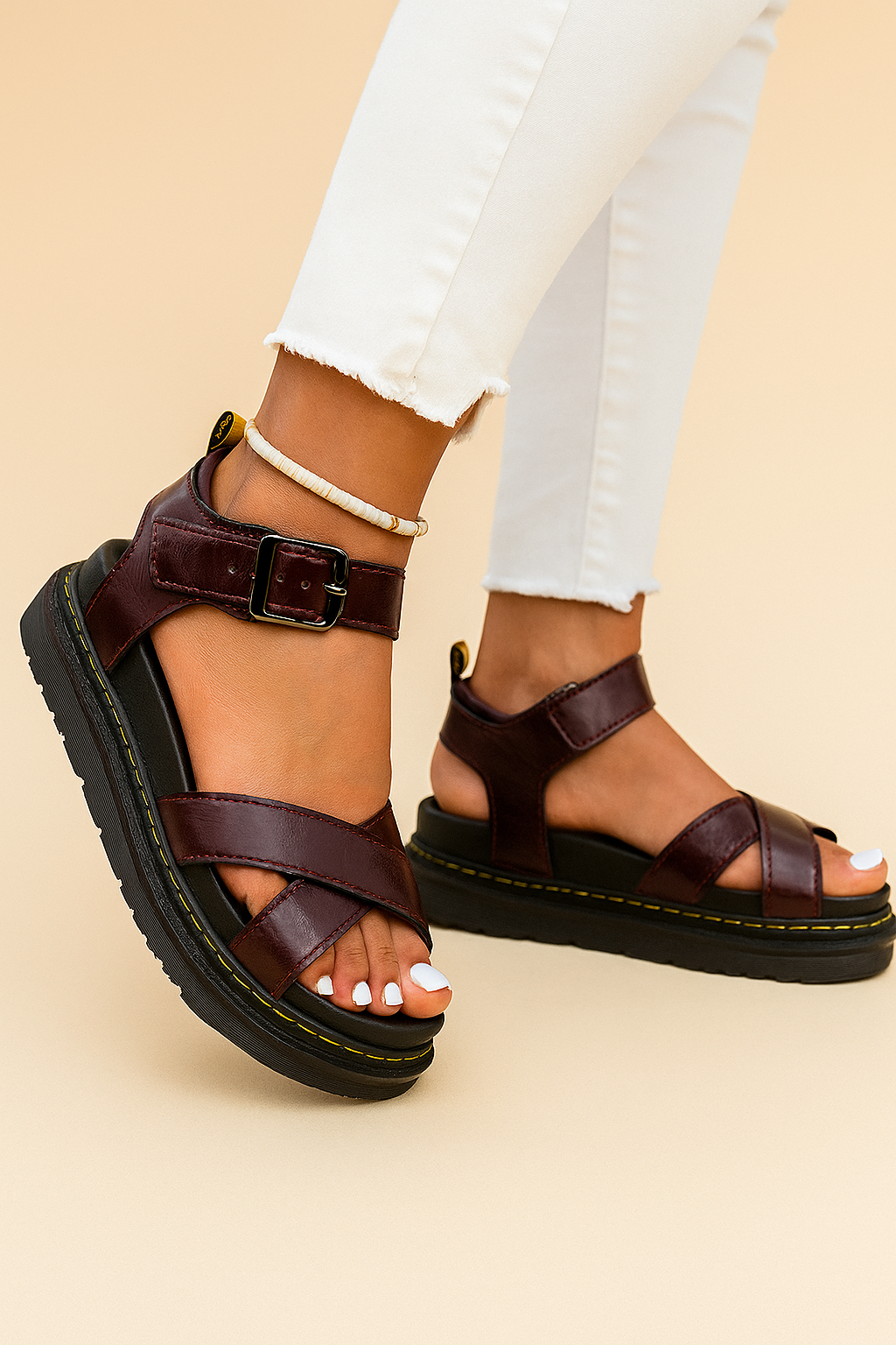 Teresa | Sporty strappy platform sandals 2