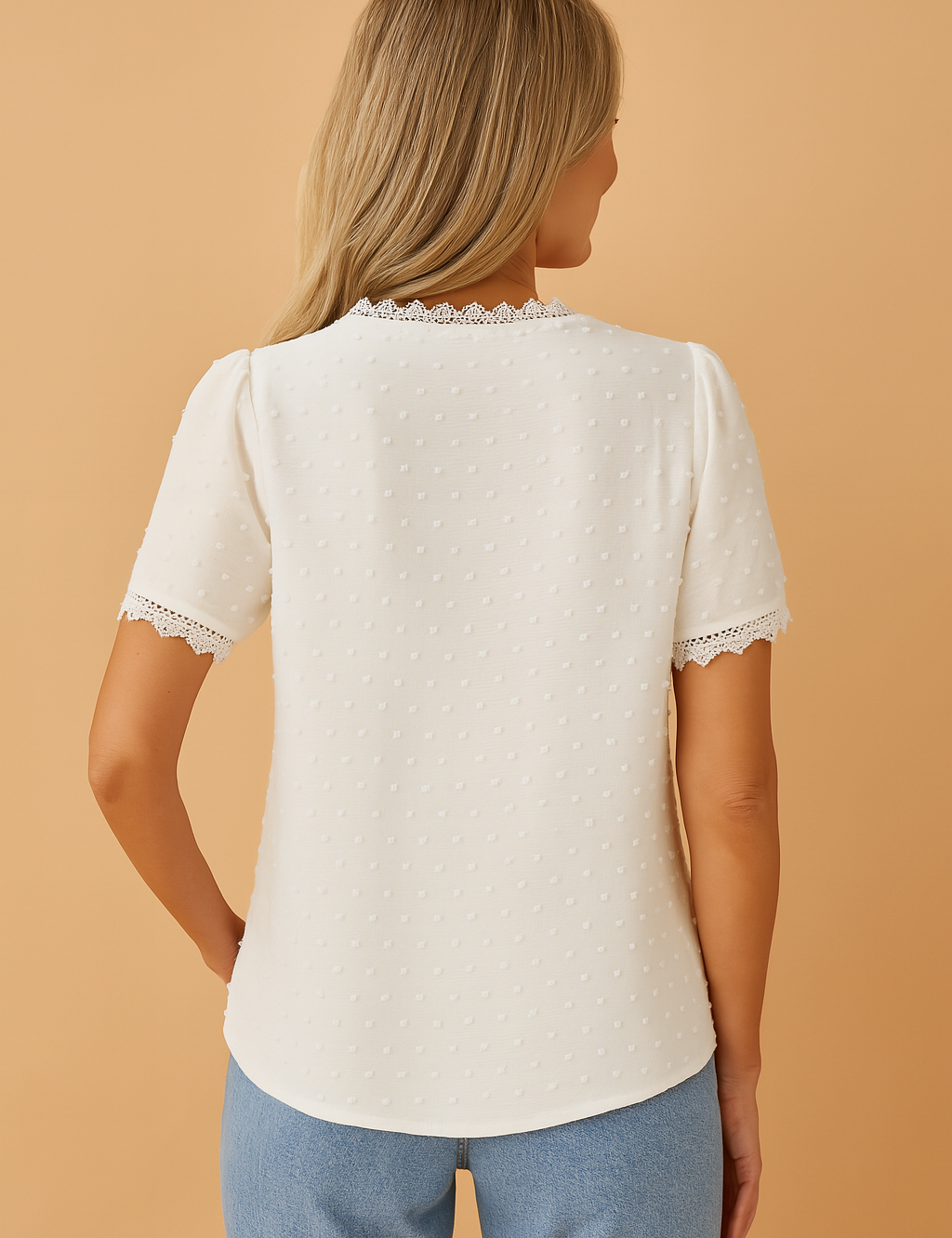 Teresa | Stylish blouse with delicate embroidery 1