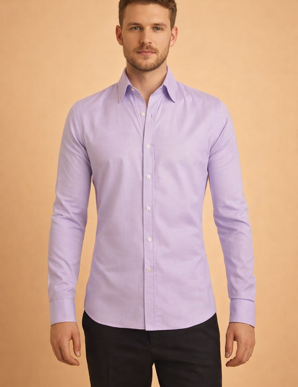 Tomasz | Men's fitted long-sleeved T-shirt 4