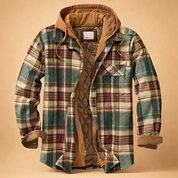 Tomasz | Men's hooded jacket with front closure 8