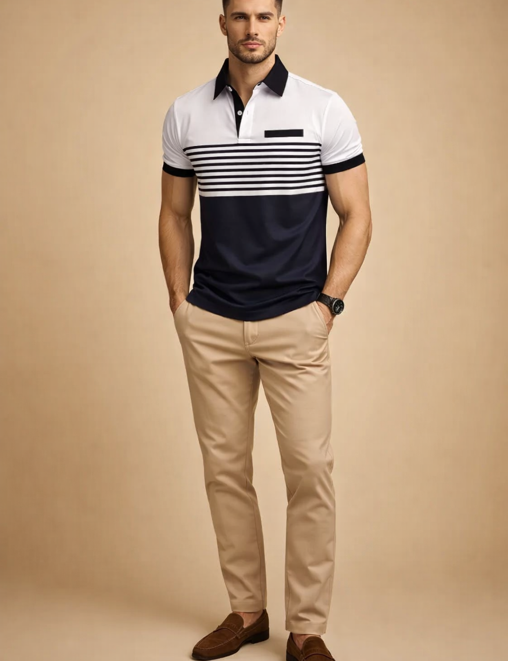 Tomasz | Men's polo shirt for comfortable everyday wear 2