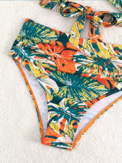 Tropical bikini - bikini set with cheerful print 5