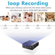 Ultra-compact Full HD mini camera with night vision and motion detection 2