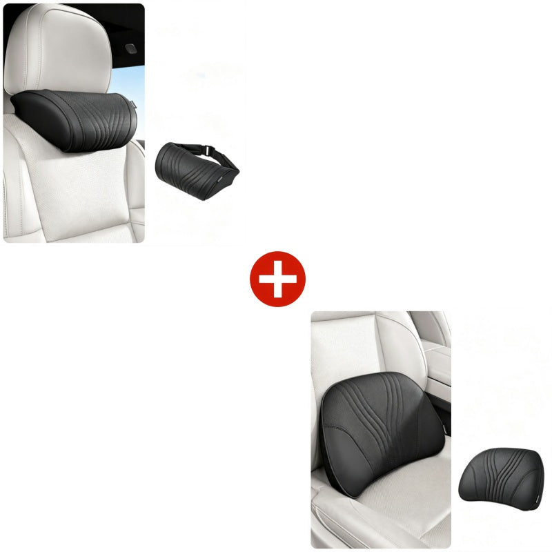 Universelles Nackenstützkissen | Ergonomisch Geformt | Verstellbarer Gurt | NeckEase 7