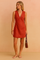 Viviane | Women's V-Neck Mini Dress 0
