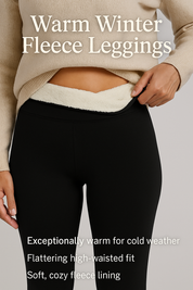 Warm Winter Fleece Leggings 2
