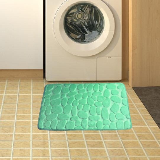 Cozy bath mat - soft and absorbent bathroom mat for added comfort