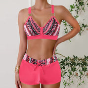 The Nautical Swimming Set for active women