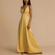 July | Elegant Maxi Dress with Cutouts