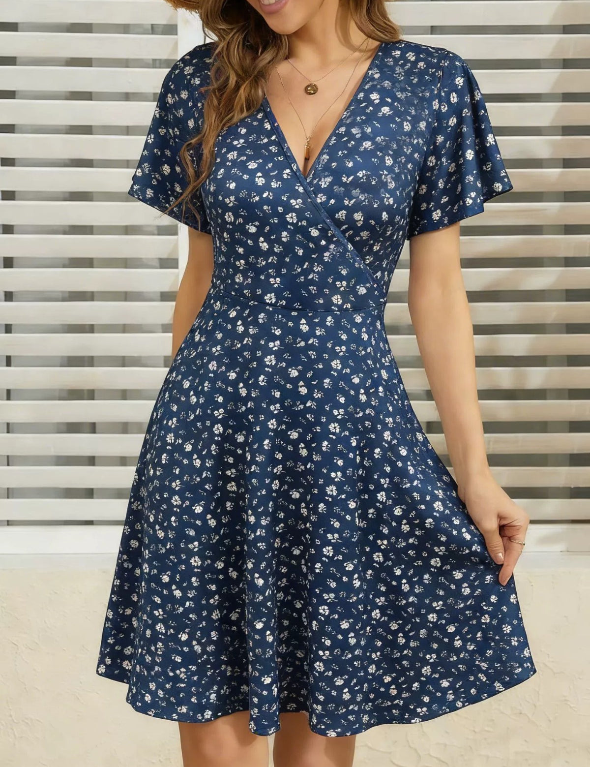 Eloisa | Comfortable Summer Dress with Polkadots