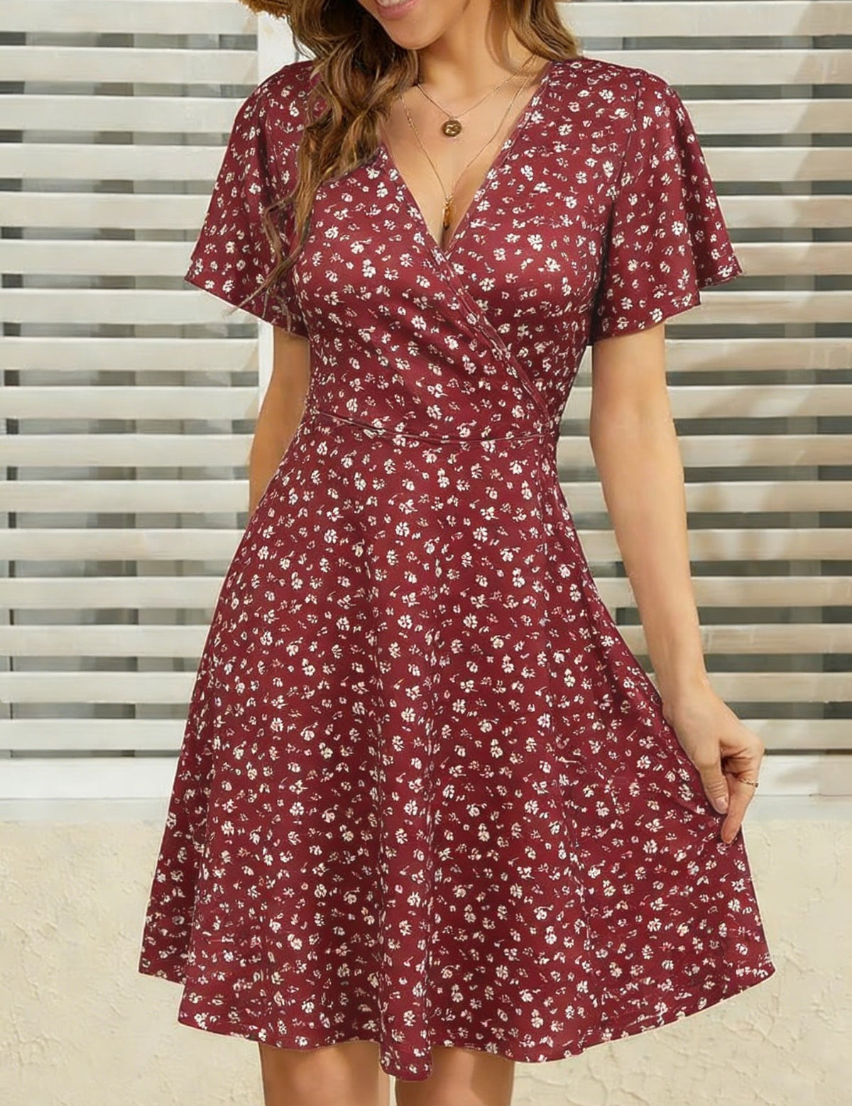 Eloisa | Comfortable Summer Dress with Polkadots