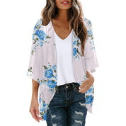 Women's Airy Kimono Lightweight Fabric Stylish Print