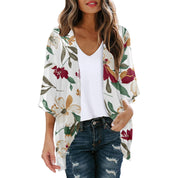 Women's Airy Kimono Lightweight Fabric Stylish Print