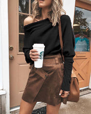 Lidia | Off-the-shoulder sweater