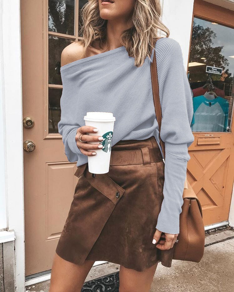 Lidia | Off-the-shoulder sweater