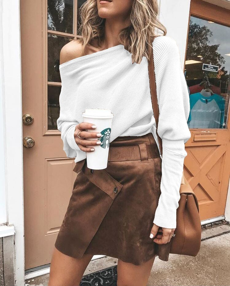 Lidia | Off-the-shoulder sweater