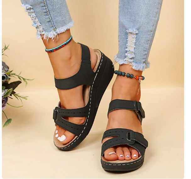 Aleksandra | Sporty Platform Sandals