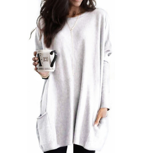 Adele | Oversized Pocket Sweater for Everyday Use