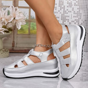 Women's Orthopedic Sandals with Arch Support and Textured Sole for Comfortable Everyday Wear