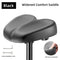 Wide Comfort Bike Seat with Extra-Wide Support and Shock Absorption – Ergonomic Bicycle Saddle for Maximum Comfort 1