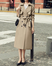 Wilfreda | Trench Coat with Double Breasted Button Placket 1