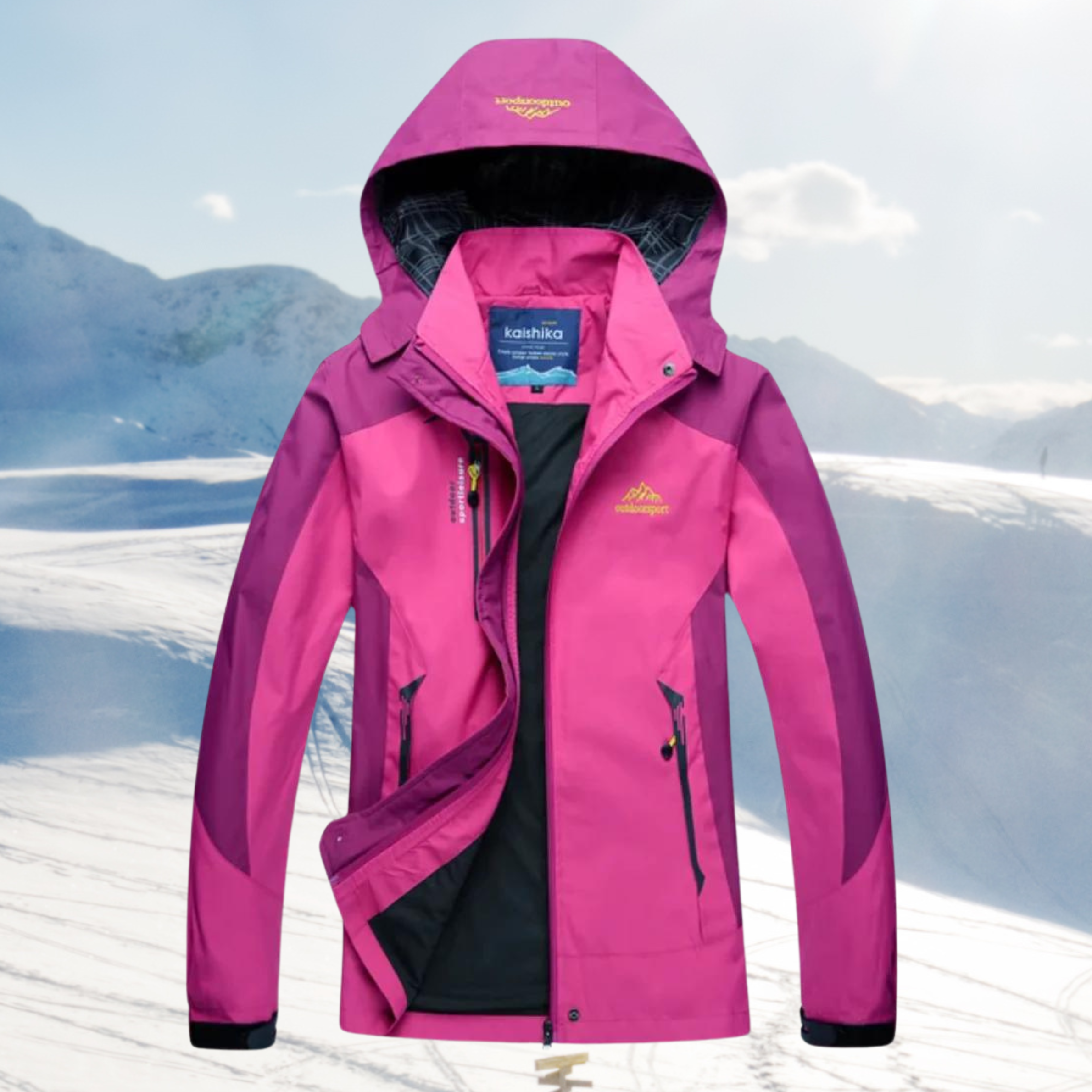 Windproof and waterproof outdoor jacket for women 1