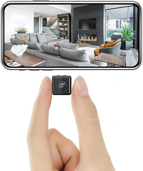 Wireless 1080p WiFi surveillance camera for indoor and outdoor use - Smart Home compatible, weatherproof design 1