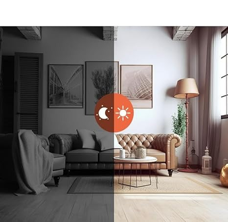 Wireless 1080p WiFi surveillance camera for indoor and outdoor use - Smart Home compatible, weatherproof design 5