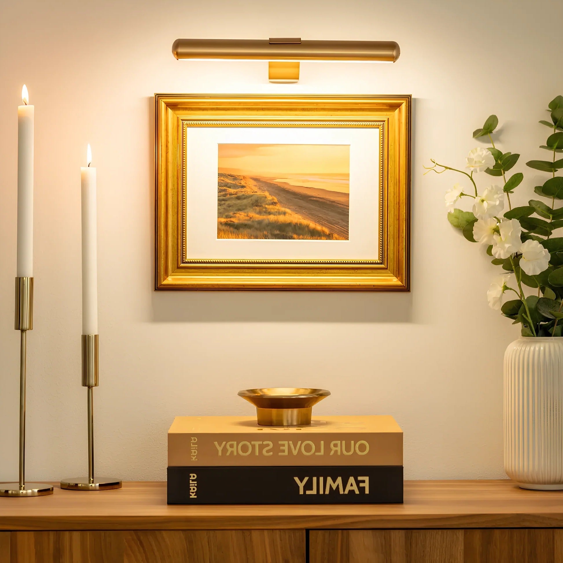 Wireless LED picture light 1