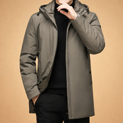 Witold | Long Winter Jacket with Hood 2