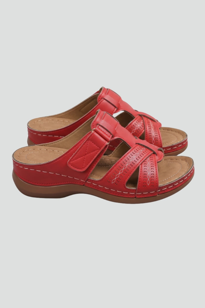 Women Orthopedic Sandals with Arch Support Open Toe Adjustable Straps 1