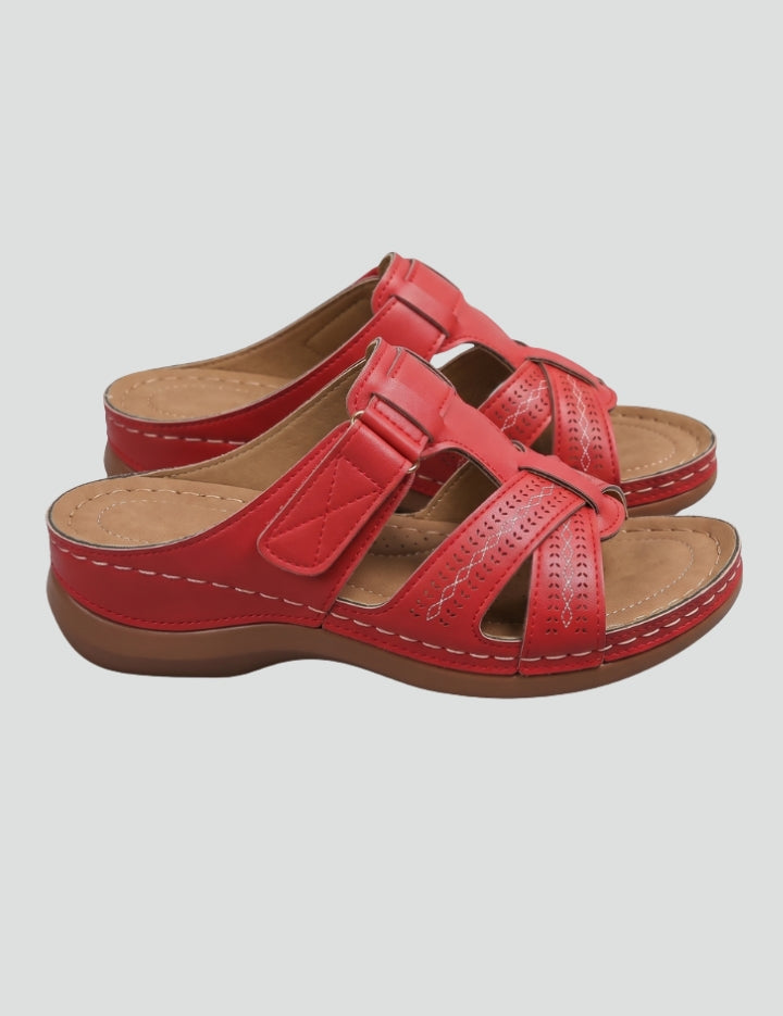 Women Orthopedic Sandals with Arch Support Open Toe Adjustable Straps 1