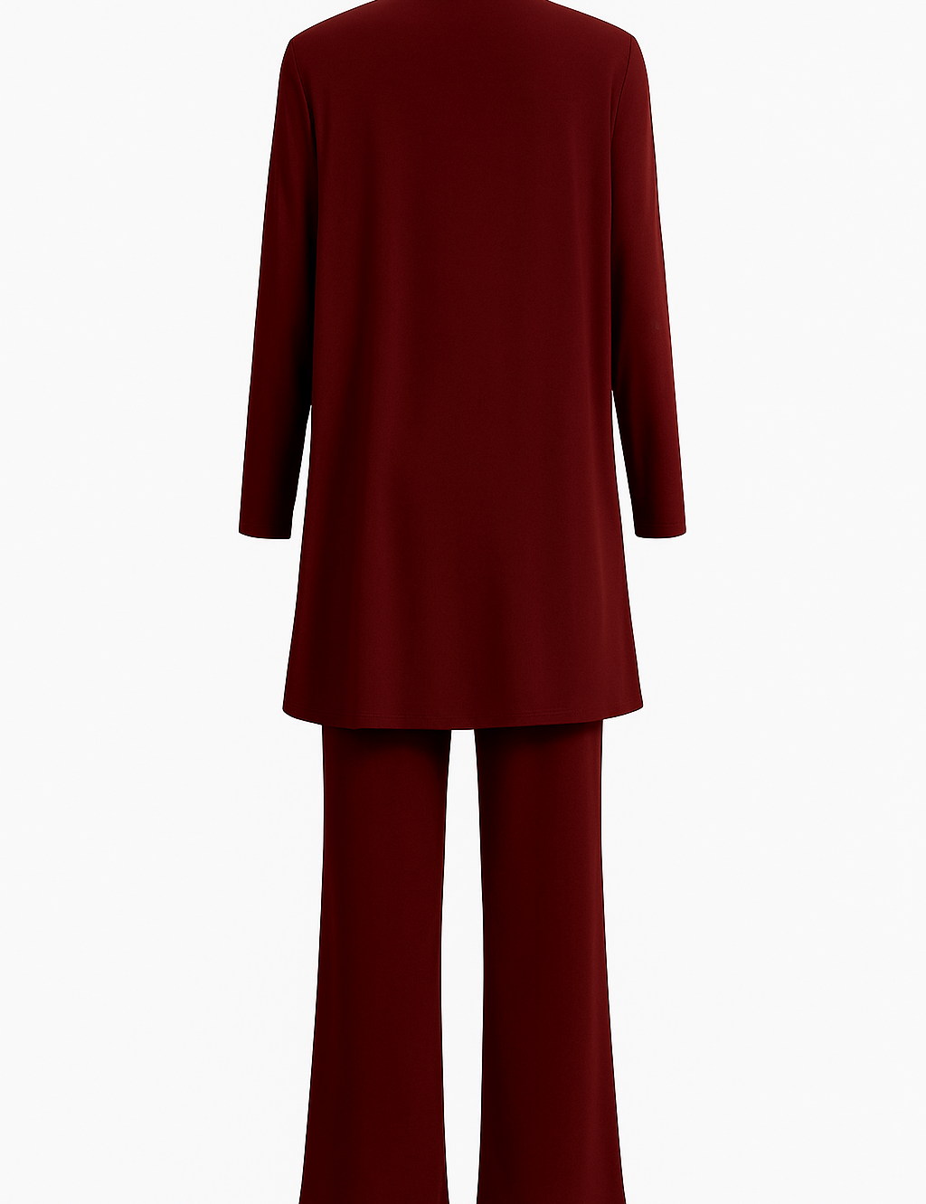 Women's 3-Piece Cardigan Set with Wide Leg Trousers for Versatile Styling 3
