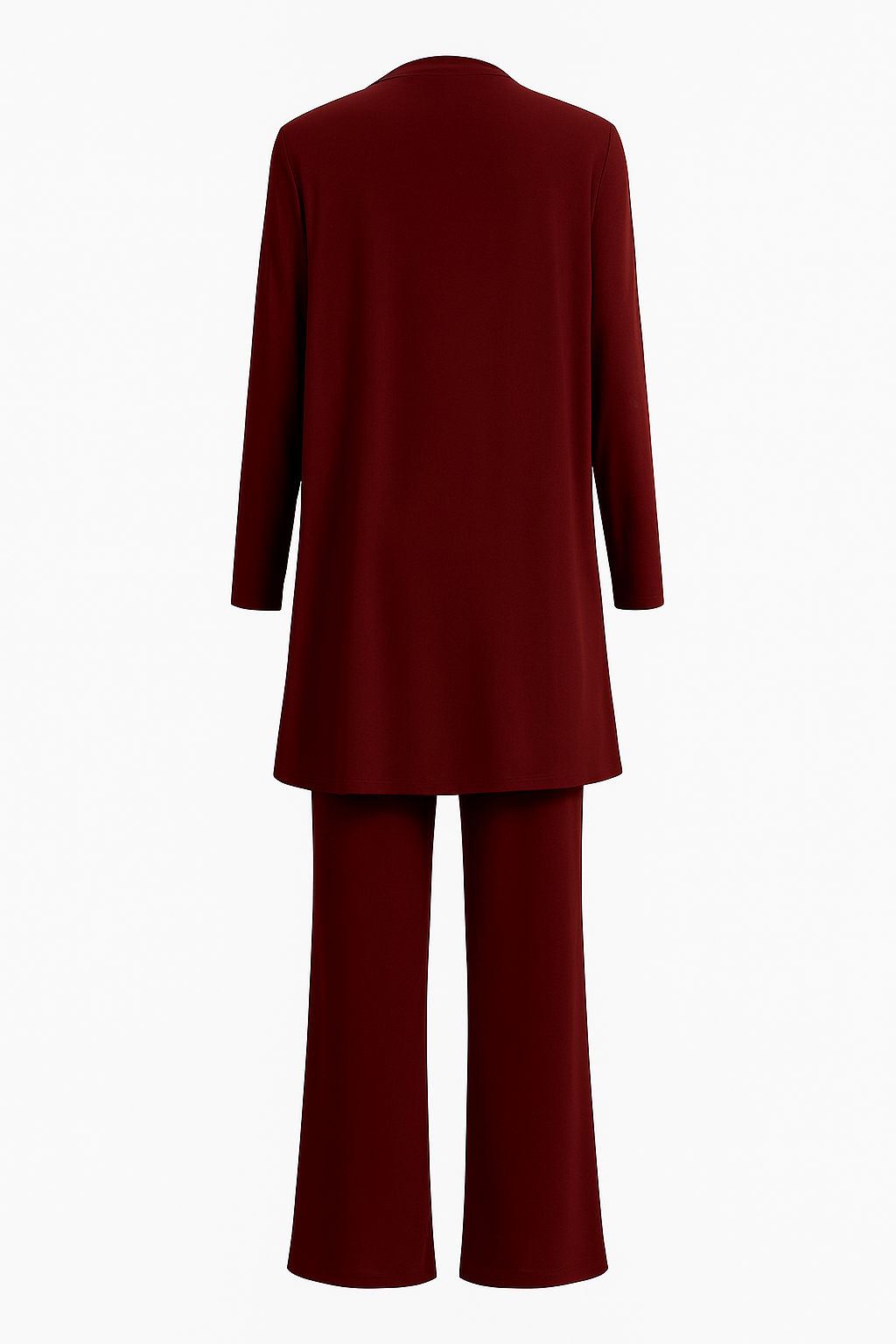Women's 3-Piece Cardigan Set with Wide Leg Trousers for Versatile Styling 3