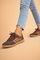 Women's Casual Lace-Up Sneakers Comfortable Breathable Fabric 3