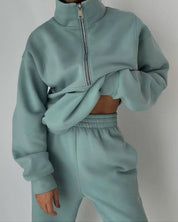 Women’s Casual Oversized Two-Piece Set - Stylish Comfort for Everyday Wear 1