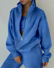 Women’s Casual Oversized Two-Piece Set - Stylish Comfort for Everyday Wear 2