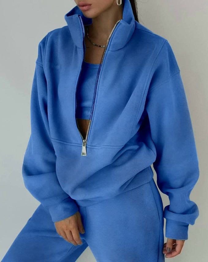 Women’s Casual Oversized Two-Piece Set - Stylish Comfort for Everyday Wear 2