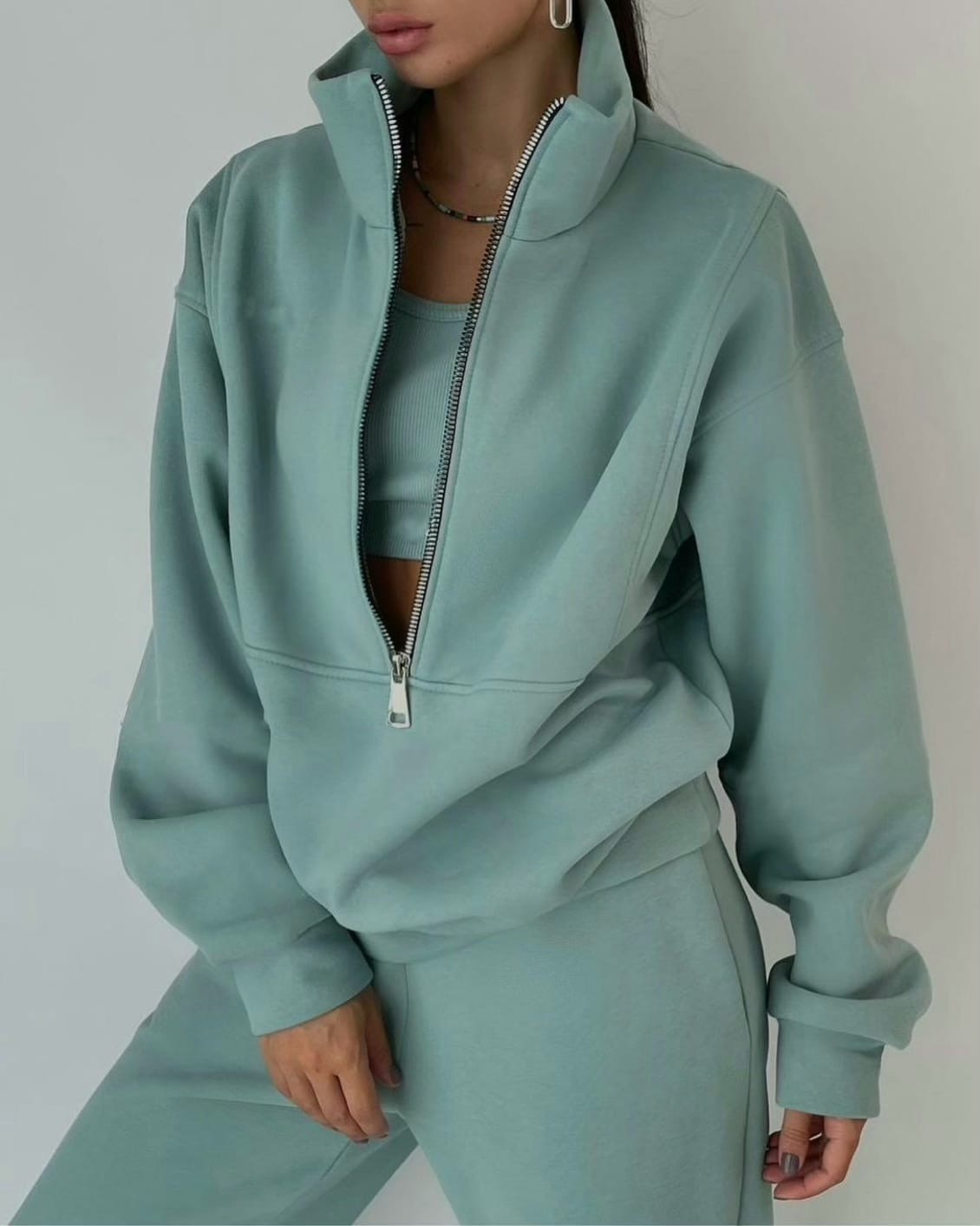 Women’s Casual Oversized Two-Piece Set - Stylish Comfort for Everyday Wear 3