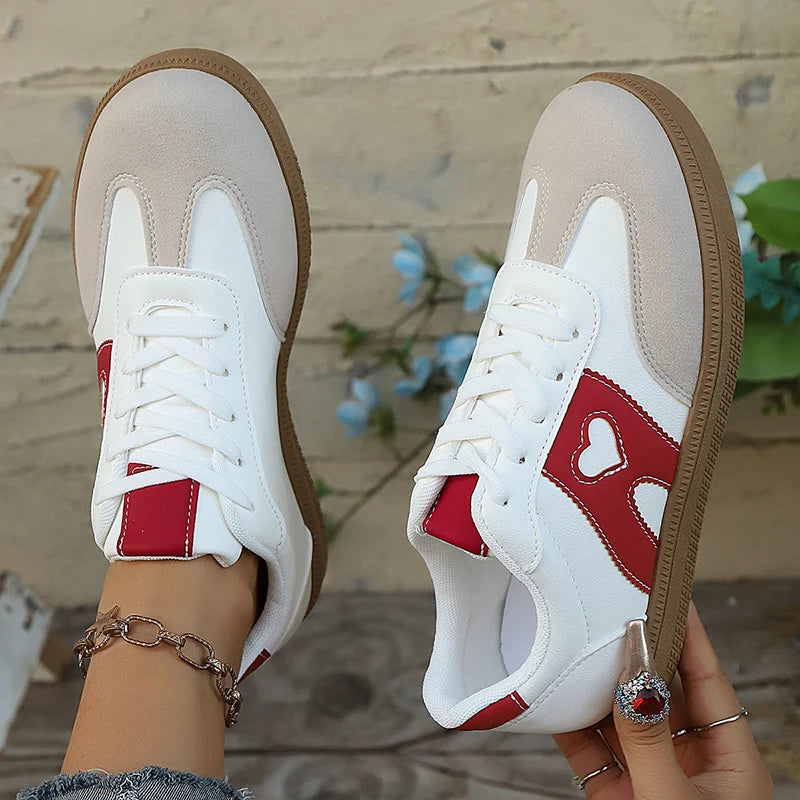 Women's Casual Sneakers Comfortable Lightweight Faux Synthetic 2