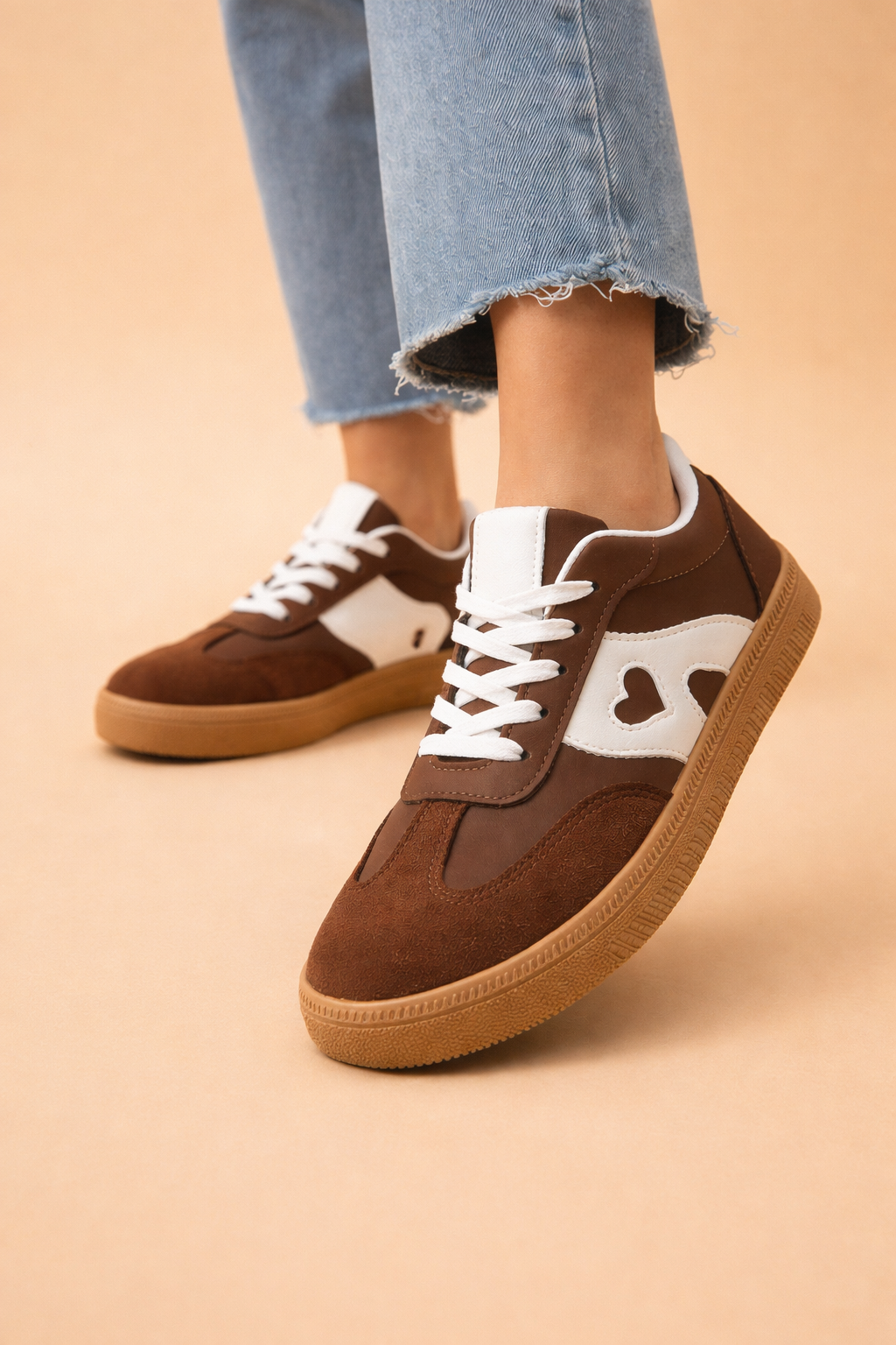 Women's Casual Sneakers Comfortable Lightweight Faux Synthetic 5
