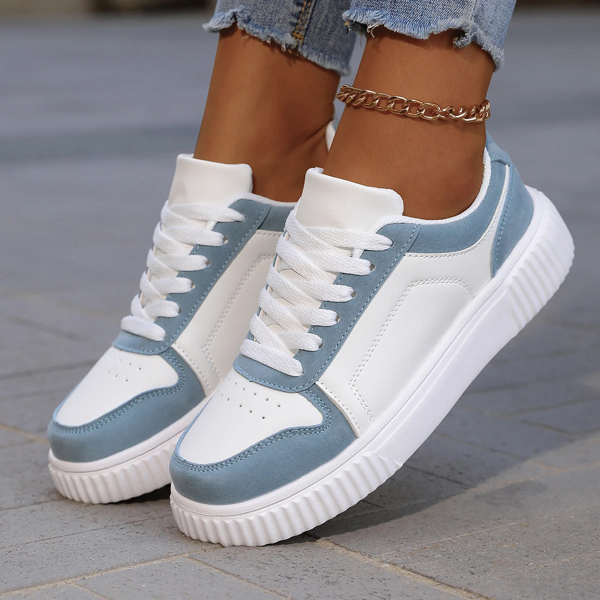 Women's Casual Sneakers Comfortable Non-Slip Design Synthetic 1