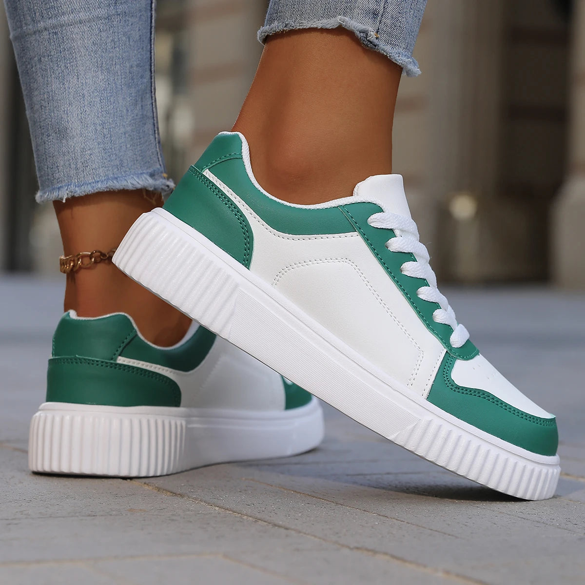 Women's Casual Sneakers Comfortable Non-Slip Design Synthetic 2