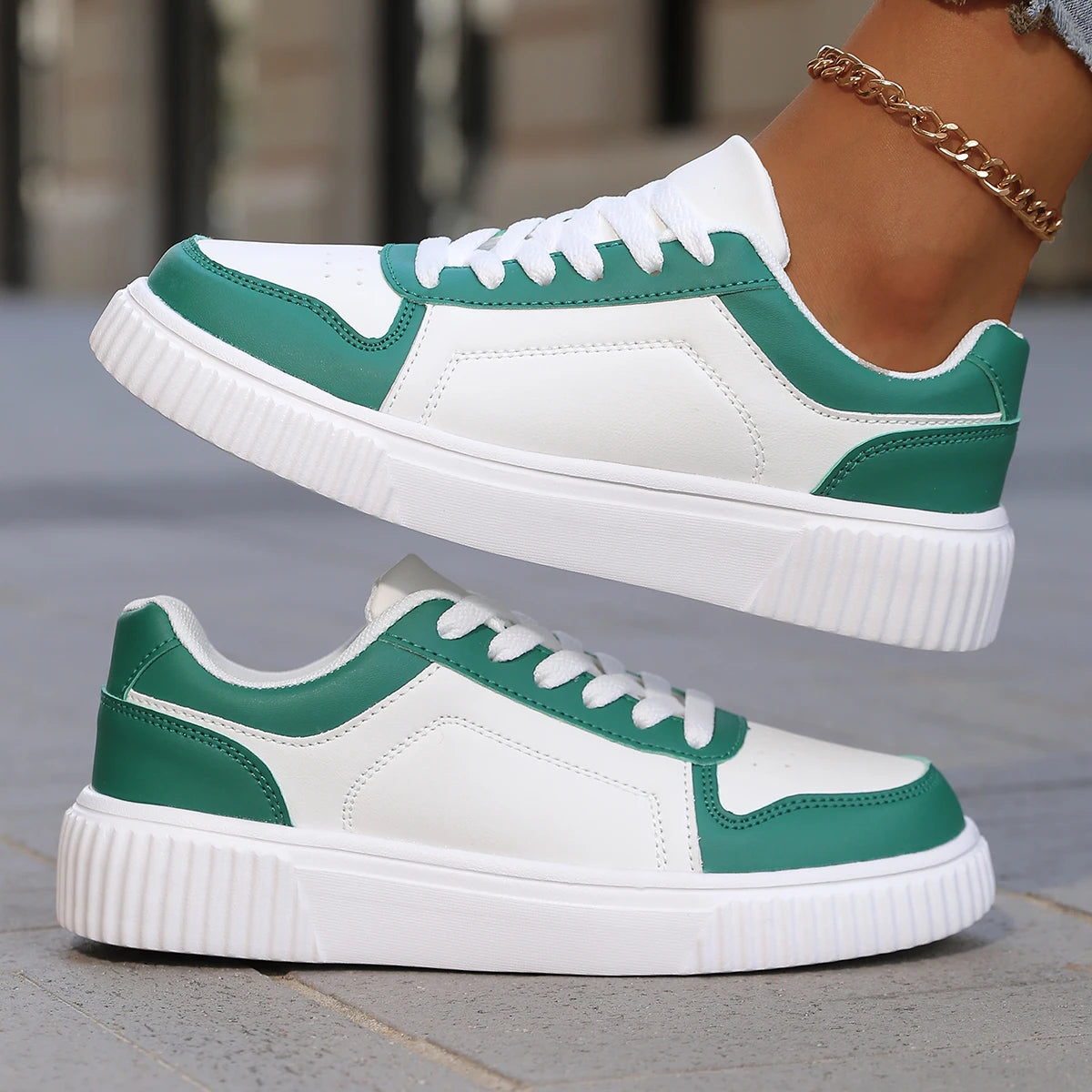 Women's Casual Sneakers Comfortable Non-Slip Design Synthetic 7