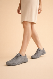 Women's Casual Sneakers Comfortable Suede Leather Breathable Walking Shoes 5